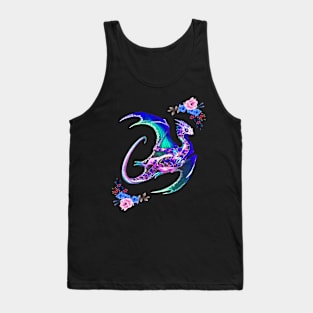 Day Of The Dead Sugar Skull Dragon Tank Top